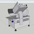 Commercial Kitchen Stainless Steel Meat Slicer Machine for Food Preparation