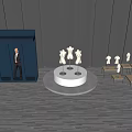 Modern Half-Fit Model 3d model