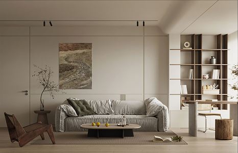 The Silent Living Room 3d model