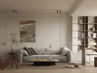 The Silent Living Room 3d model