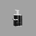 Smeg Black Electric Juicer With Retro Modern Design For Home Kitchen Use