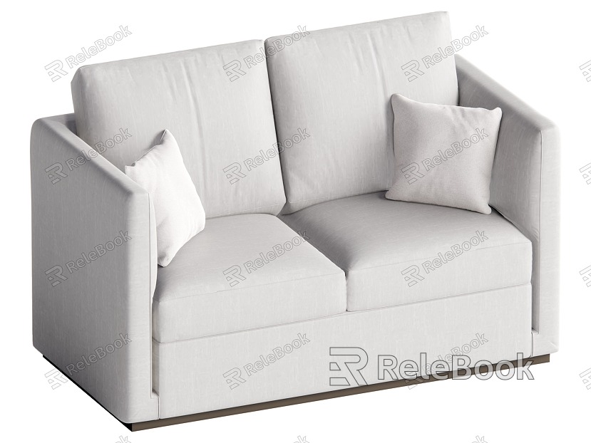 Double sofa model