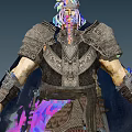 Noble Armored Warrior General 3d model
