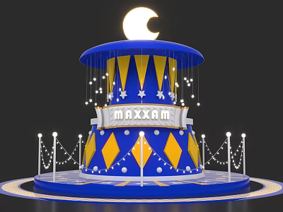 Modern Beauty Chen 3d model