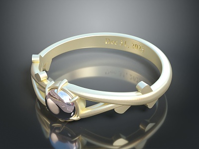 Ring Diamond Ring Gem Ring Women's Ring Wedding Ring Gold Ring Silver Ring Jewelry 3d model