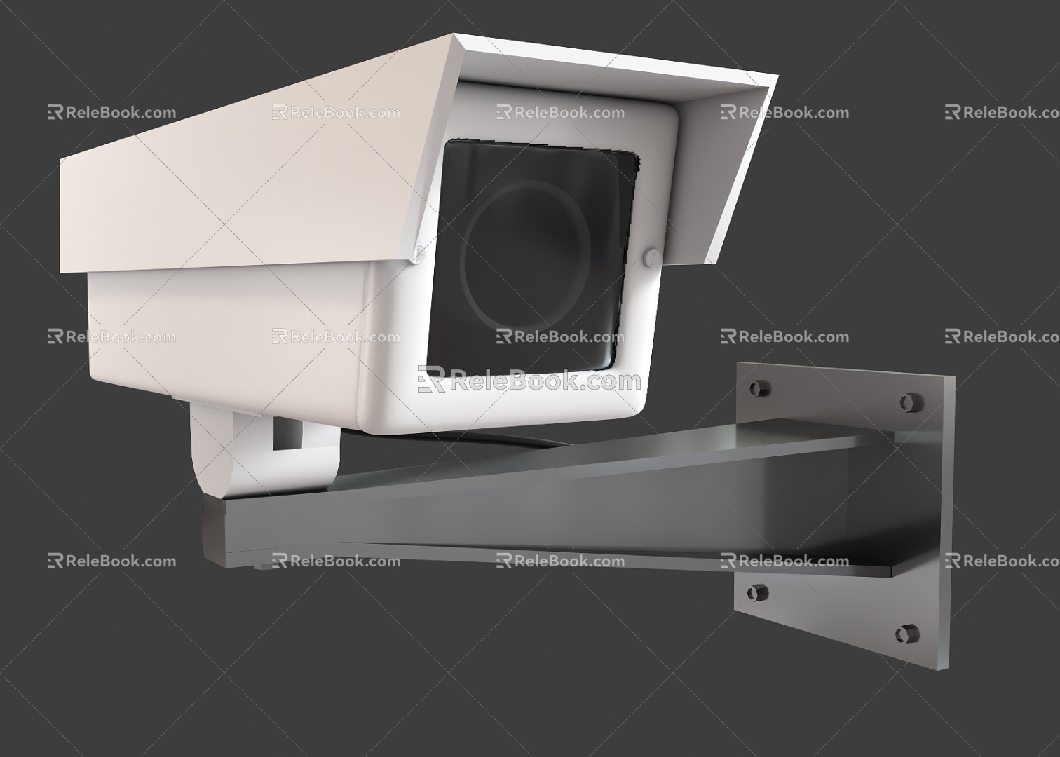 Surveillance probe monitor monitor camera security surveillance equipment traffic camera seconds camera 3d model