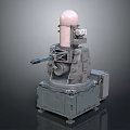 Military Weapon With Heavy Duty Metal Structure And Cannon Like Barrel