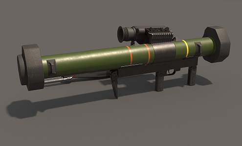 RGW90 bazooka rocket-propelled grenade launcher matador RPG air-to-air weapon air-to-air missile ultra-realistic high-precision video grade 3d model