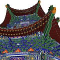 Ancient Chinese Pavilion 3d model