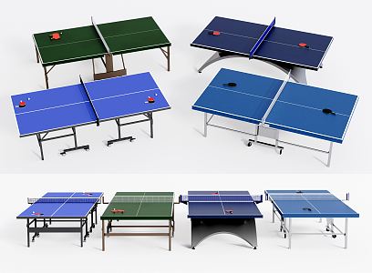 Modern table tennis table tennis table tennis table 3d model