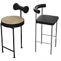 Bar Chair Bar Chair Bar Stool Without Armrests 3d model