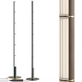 Modern Floor Lamps With Sleek Metal Frames And Wooden Accent Details