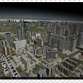 Urban Bird's Eye View Urban Architecture Urban Square Urban Green Belt Urban Planning Urban Reconstruction Bird's Eye View Culture Wide 3d model