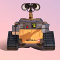 Robot dog intelligent robot science fiction robot future robot high-tech children's toy intelligent AI low face number low model simple model film realism 3d model