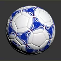 Adidas Neo Pro Soccer Ball With White And Blue Pattern Design