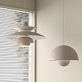 Pendant lamp flying saucer lamp bud lamp 3d model