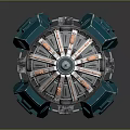 Sci-fi Items Sci-fi Components High-tech Components Sci-fi Equipment Sci-fi Scene Sci-fi Environment Game Scene 3d model