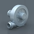 High Performance Industrial Centrifugal Blower With Metal Housing And Electric Motor Base
