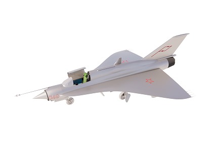 MIG Fighter 3d model