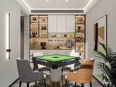 Modern Chess Room model