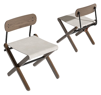 Wind single chair 3d model