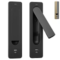 Modern Black Wall Sconce With Sleek Metal Design For Contemporary Home Lighting
