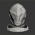 Sci-Fi Helmet Alien Helmet High Tech Helmet Game Helmet 3d model