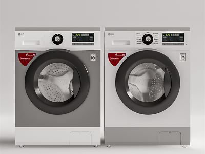 Modern washing machine model