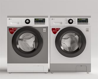 Modern washing machine 3d model