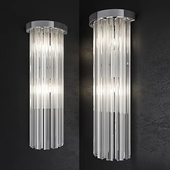 VINTAGE WALL LIGHT BELLA FIGURA DRUM 3d model