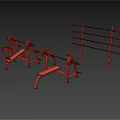 Essential Fitness Equipment Including Barbell Bench Press Weight Plates And Rack