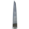 Modern High Rise Office Building With Glass Curtain Wall And Sleek Exterior Design
