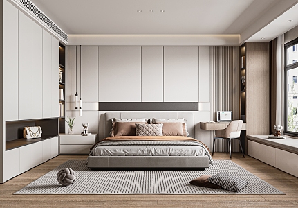 Modern Bedroom 3d model