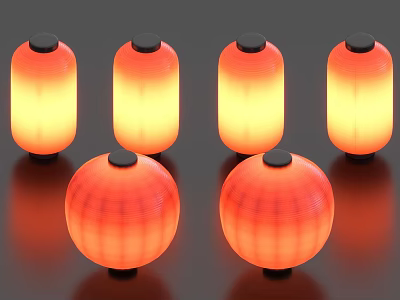 Kongming Lantern Wishing Lamp Lantern 3d model