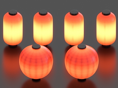 Kongming Lantern Wishing Lamp Lantern 3d model