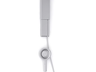 Modern Shower Head With Handheld Sprayer And Chrome Finish Design 3d model