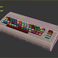 Keyboard Wireless Keyboard Computer Configuration Bluetooth Keyboard Gaming Keyboard Mechanical Keyboard Women's Keyboard 3d model