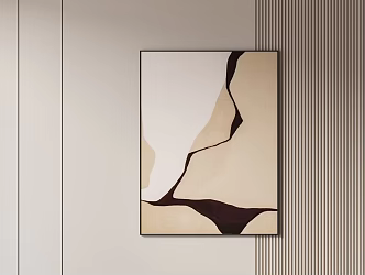 Simple Hanging Painting 3d model