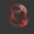 Modern Sculpture Carving Metal Crafts Carving Pieces 3d model