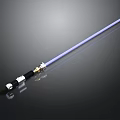 Purple Rod Component With Metal Connectors And Black Spring Design