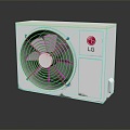 Air conditioning compressor compressor chiller air conditioning chiller 3d model