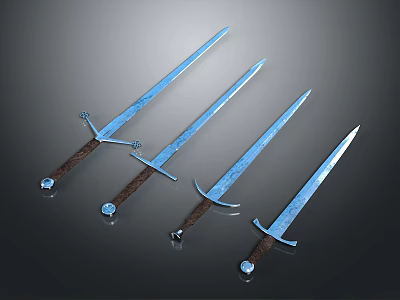 Modern Sword Officer Sword Long Sword Sheath 3d model Modern Sword Officer Sword Long Sword Sheath 3d model