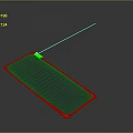 Electronic Solar Device With Green Frame And Built in Antenna For Charging