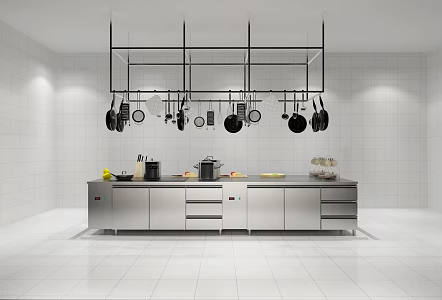 Cabinet refrigerator console 3d model