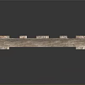 Industrial Wooden Pallet With Slats Used In Logistics And Warehousing Operations