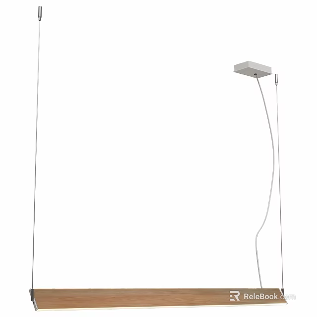 Modern Sleek Ceiling Light Design For Minimalist Indoor Home Living Space 3d model 