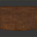 Traditional Wooden Chest of Drawers With Decorative Patterns And Golden Handles For Home