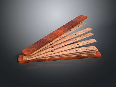 Fan Paper Fan Folding Fan Chinese Fan Culture Fan Leisure Fan Chinese Fan Realistic 3d model