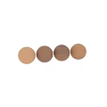 Natural Wooden Construction Components With Vertical Panels And Round Balls 3d model