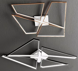 modern ceiling lamp 3d model